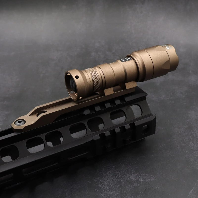 Jmtac Mlok Inline Scout Mount Low Profile Weapon Light Mount Aluminum, for M300 & M600 & HL-X Series Mlok Flashlight Mount - Image 5